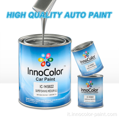 Colori di vernice per auto a colori 1k per la vernice per rifinire automaticamente